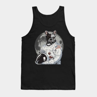 French Bulldog Astronaut Tank Top